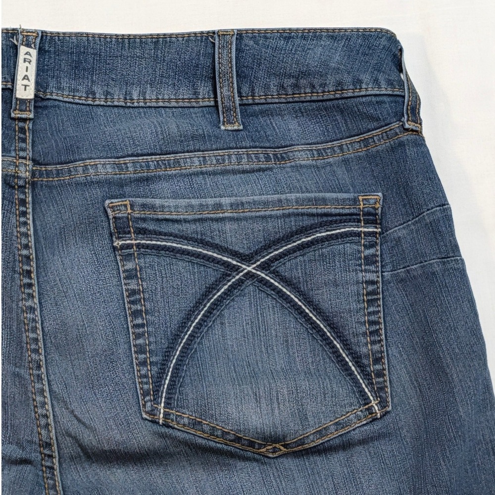 Ariat Real Rosa Bootcut Jeans Womens 34R Medium Wash Denim